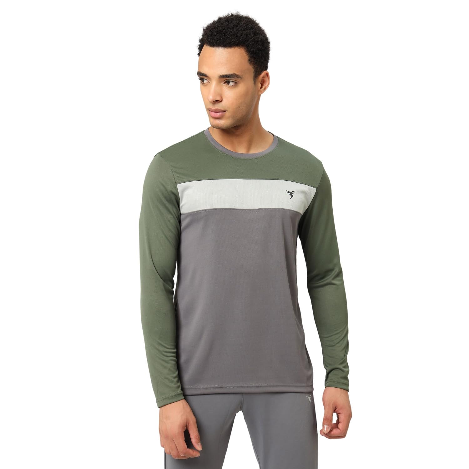 Men's 100% Polyester Regular Fit T-Shirt