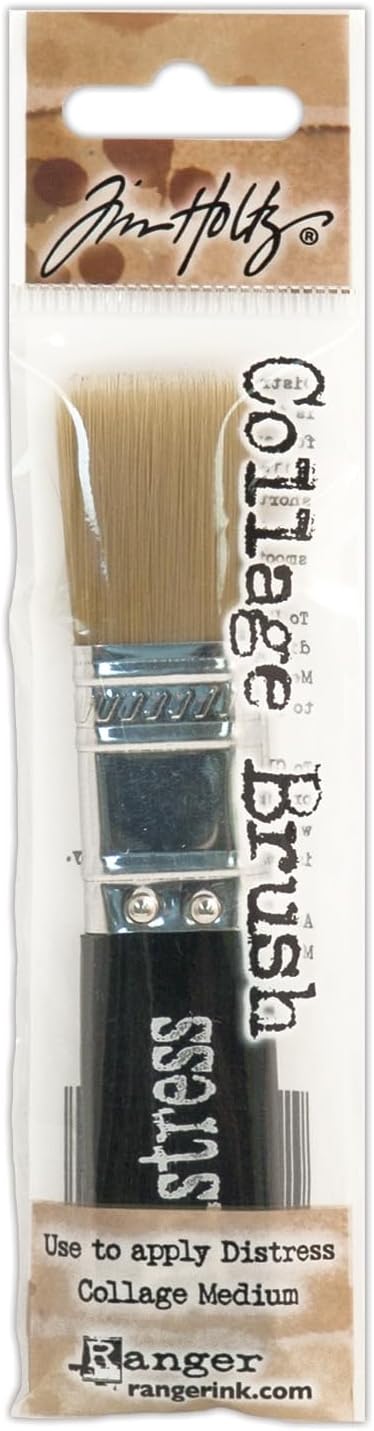 Tim Holtz TDA50872 Ranger Distress Collage Brush, , 3/4-Inch