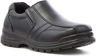 Trux Eric Boys Slip On Shoe in Black