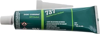 ALLIANCE LAUNDRY SYSTEMS Adhesive Dow 737 Clr 3 Oz Tube D511637P