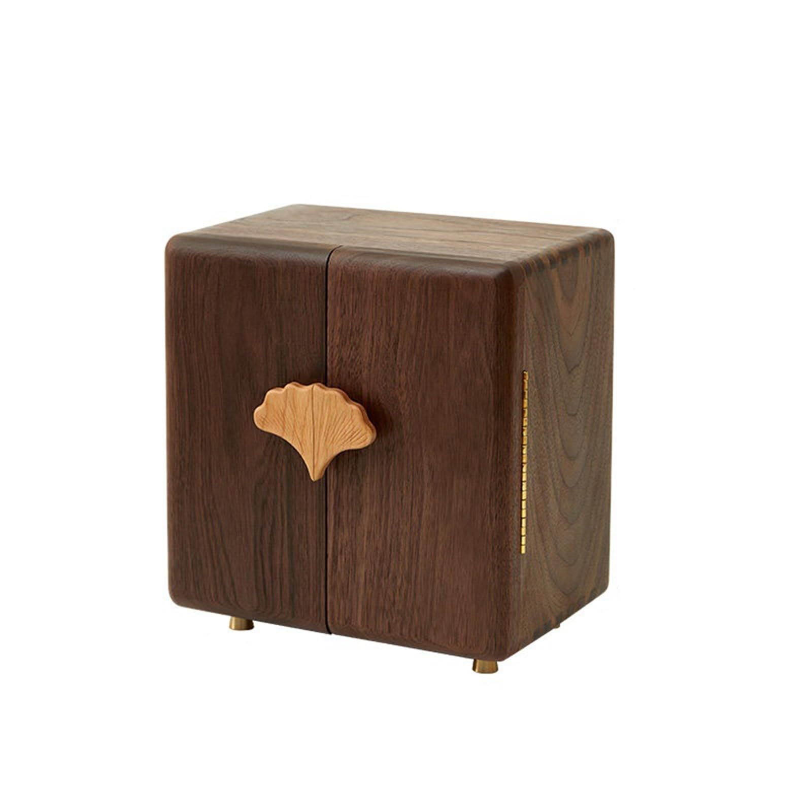 CLQYXRMVC Jewelery Box Black Walnut Jewelry Box Large Capacity Storage Wood Light Luxury Case Jewellry Organizer Case