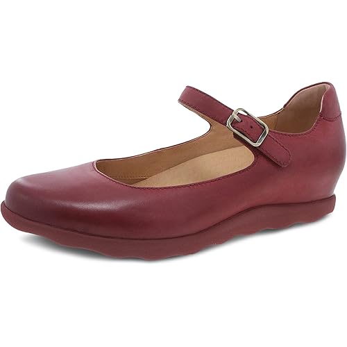 Dansko Womens Marcella Mary Jane - Comfort Shoes, Arch Support, adjustabale Strap