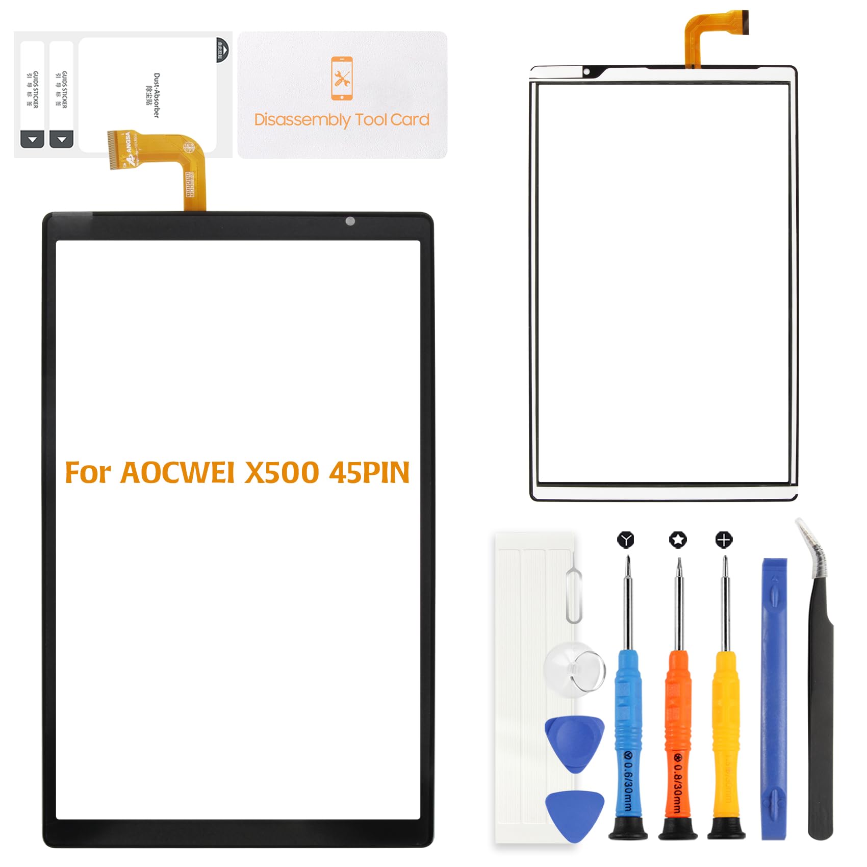 Amazon.com: Olivechard for 10.1 inch AOCWEI X500 45Pin Touch