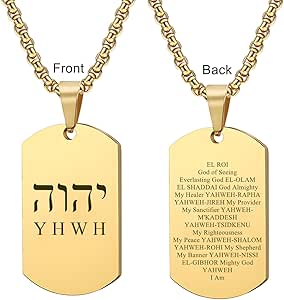 ForeverWill YHVH YHWH Siliconen Armband Hebreeuws Jehovah Tetragrammaton Bangle Adonai Polsband Israëlitisch Joodse Sieraden Amultes Geschenken voor Tieners Volwassen, 7 inch, Roestvrij staal ForeverWill YHVH YHWH Siliconen Armband Hebreeuws Jehovah Tetragrammaton Bangle Adonai Polsband Israëlitisch Joodse Sieraden Amultes Geschenken voor Tieners Volwassen, 7 inch, Roestvrij staal