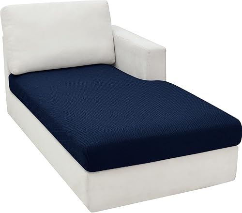 ZNSAYOTX Fundas de sofá modulares para diván en forma de L, 1 pieza de cojín separado, repuesto universal, protector de muebles de patrón único con