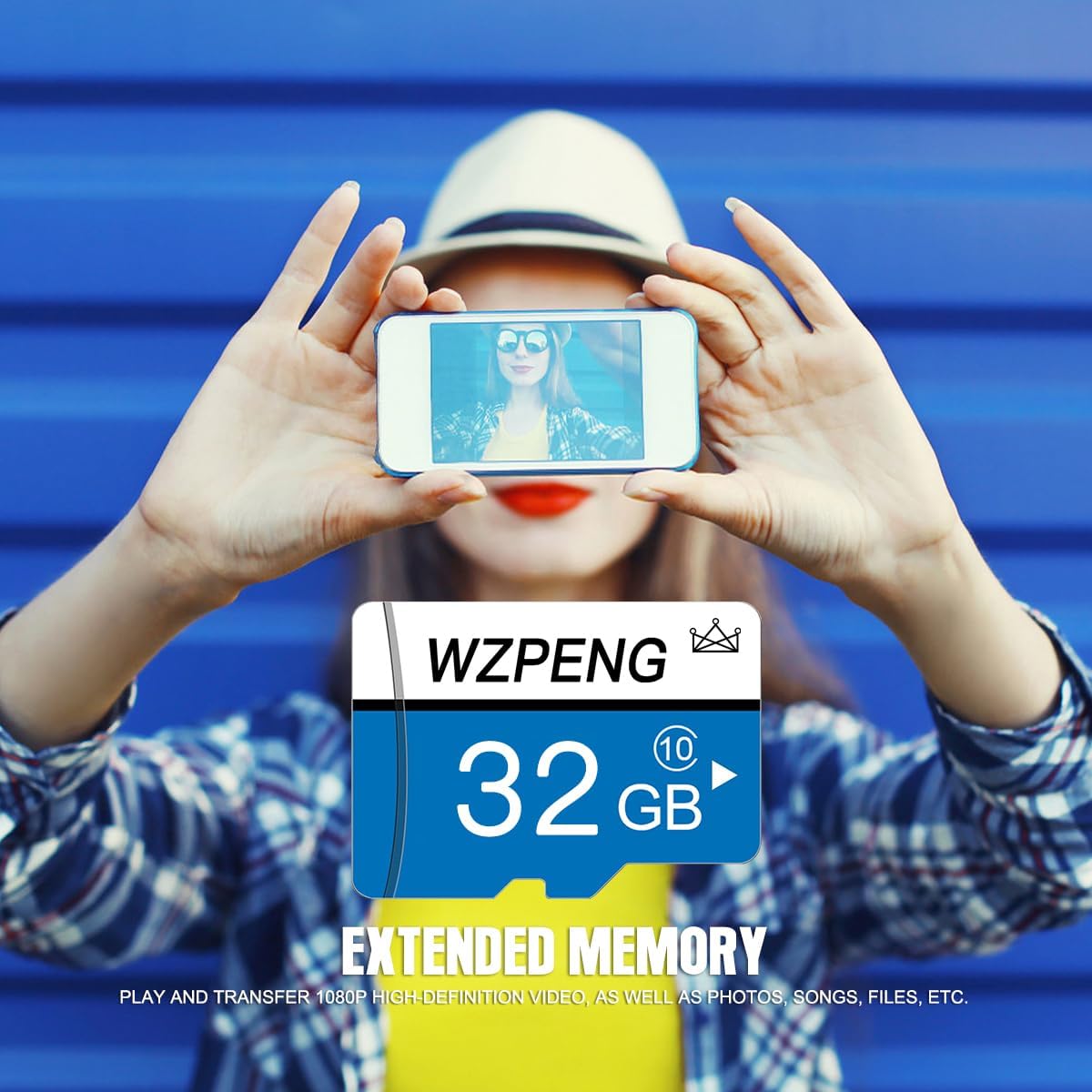 32GB Micro Sd Card Class 10 Memory Card with sd Adapter Fast Speed TF Card for Tablet/Mobile Phone/Camera -2PCS