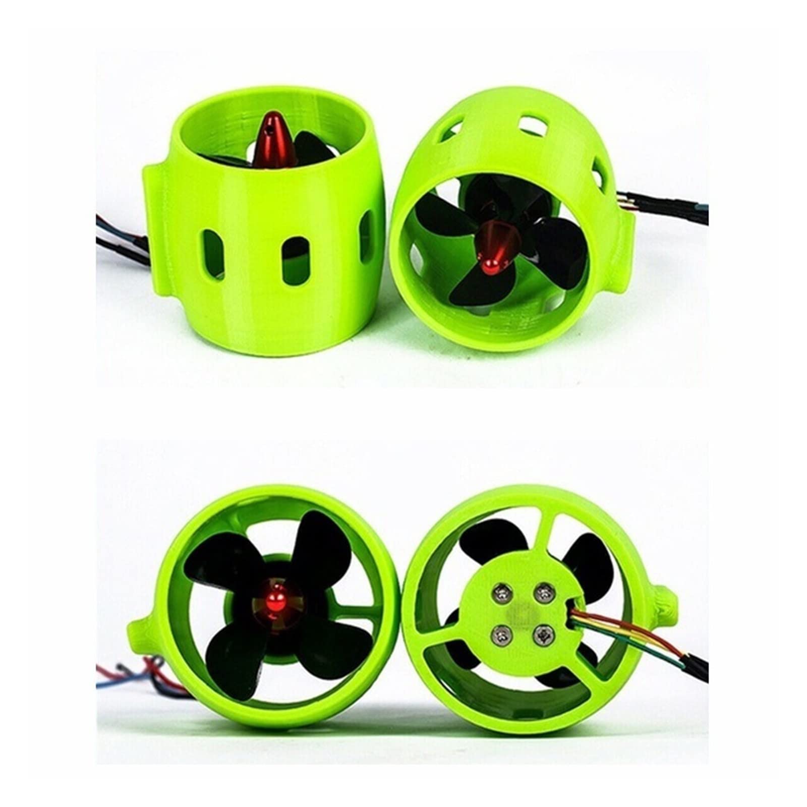 AUBEST Underwater Scooter， 12-24V DIY Ship Model Underwater Propeller Drive Motor Thruster For RC Boat(Positive propeller)