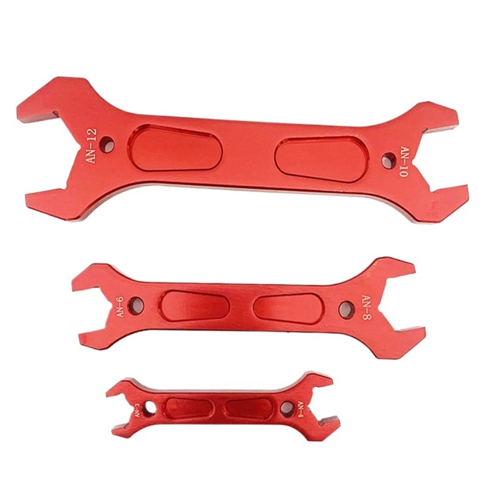 OLAQWENB Torque Wrenches Auto Repair and Modification Tools: Adjustable Wrenches AN3-AN12 Oil Cooler Hose Automotive Tools Precision Torque Wrench(1 Set (3pcs))