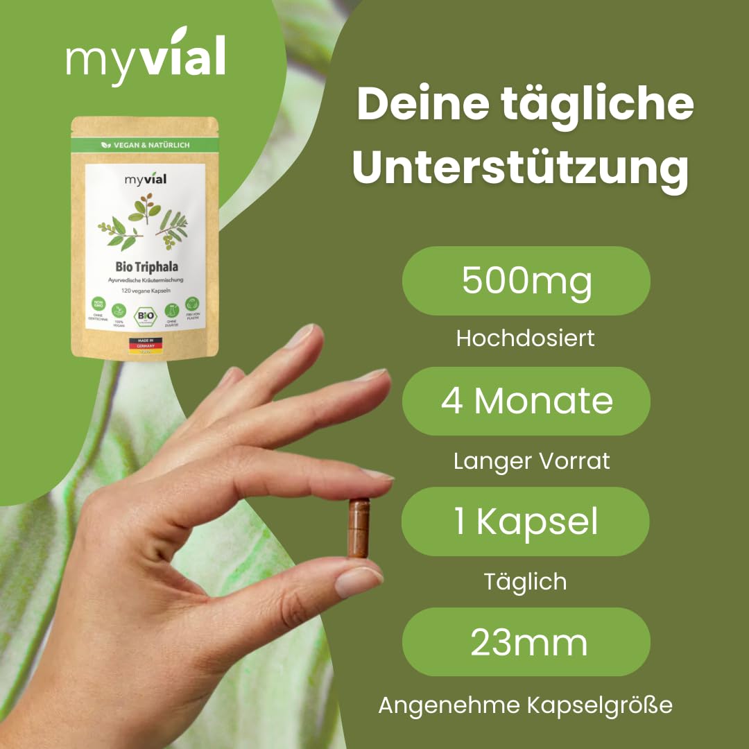 myvial® Gélules bio Triphala