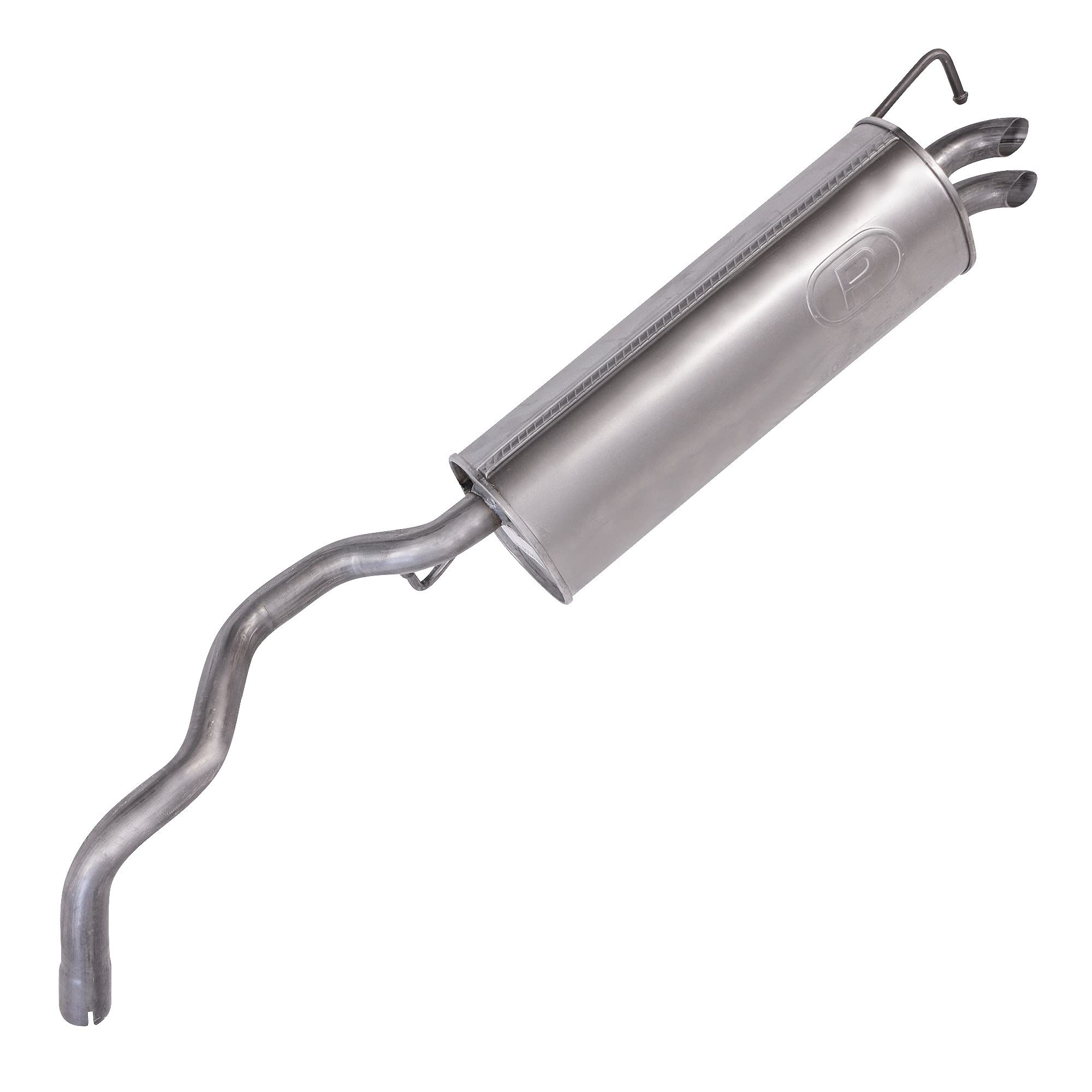 ATEC Germany 1x Silenciador trasero compatible con AUDI A3 (8L1), SEAT LEON | Compatible con: Audi A3, Seat Leon, VW Golf IV, Golf IV Van, New Beetle, New Beetle Cabriolet