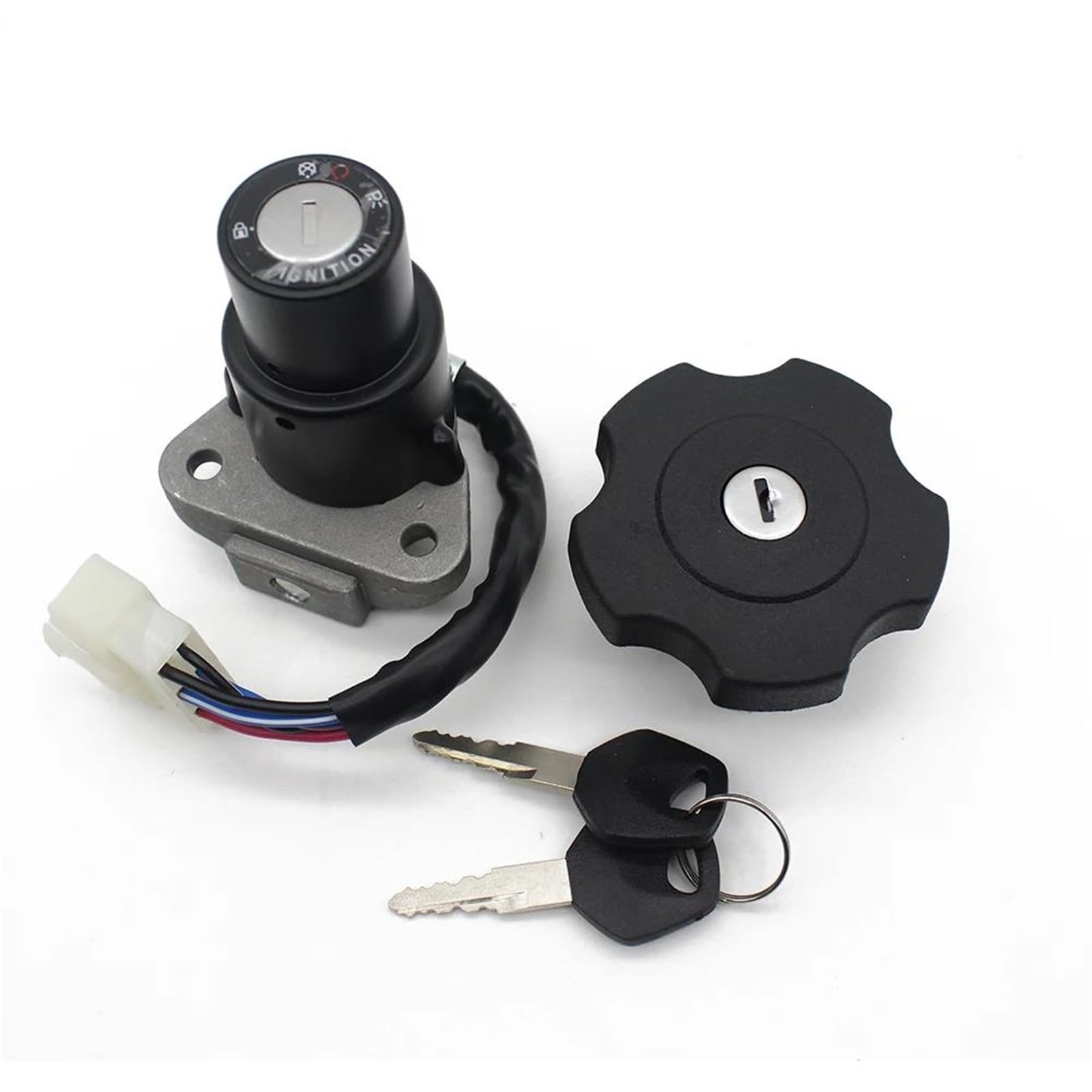 Bouchon de réservoir de carburant moto avec clé Yamaha XT225 DT200