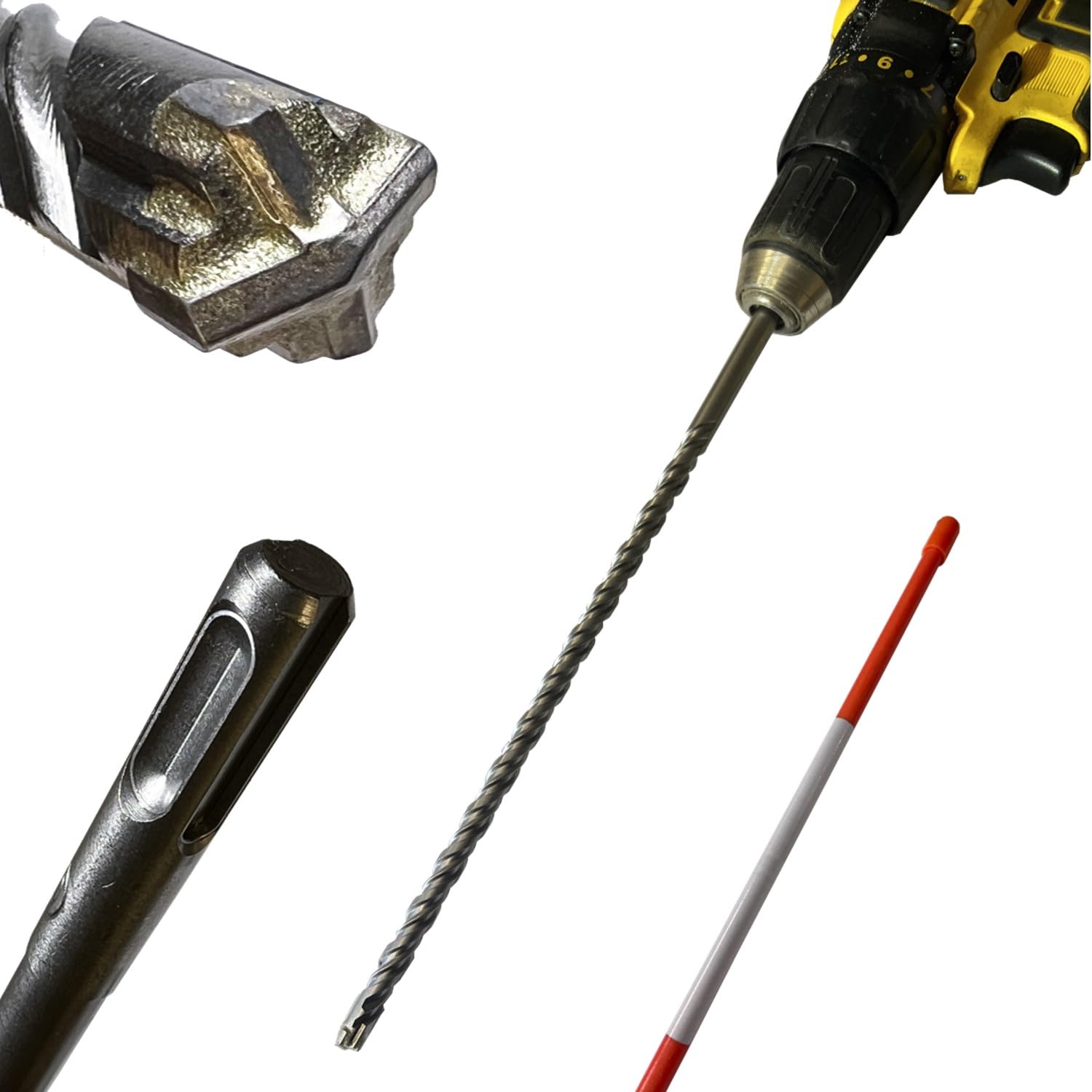 Amazon.com : Keyfit Tools MarkerBit Magma X SDS Plus Hammer Bit