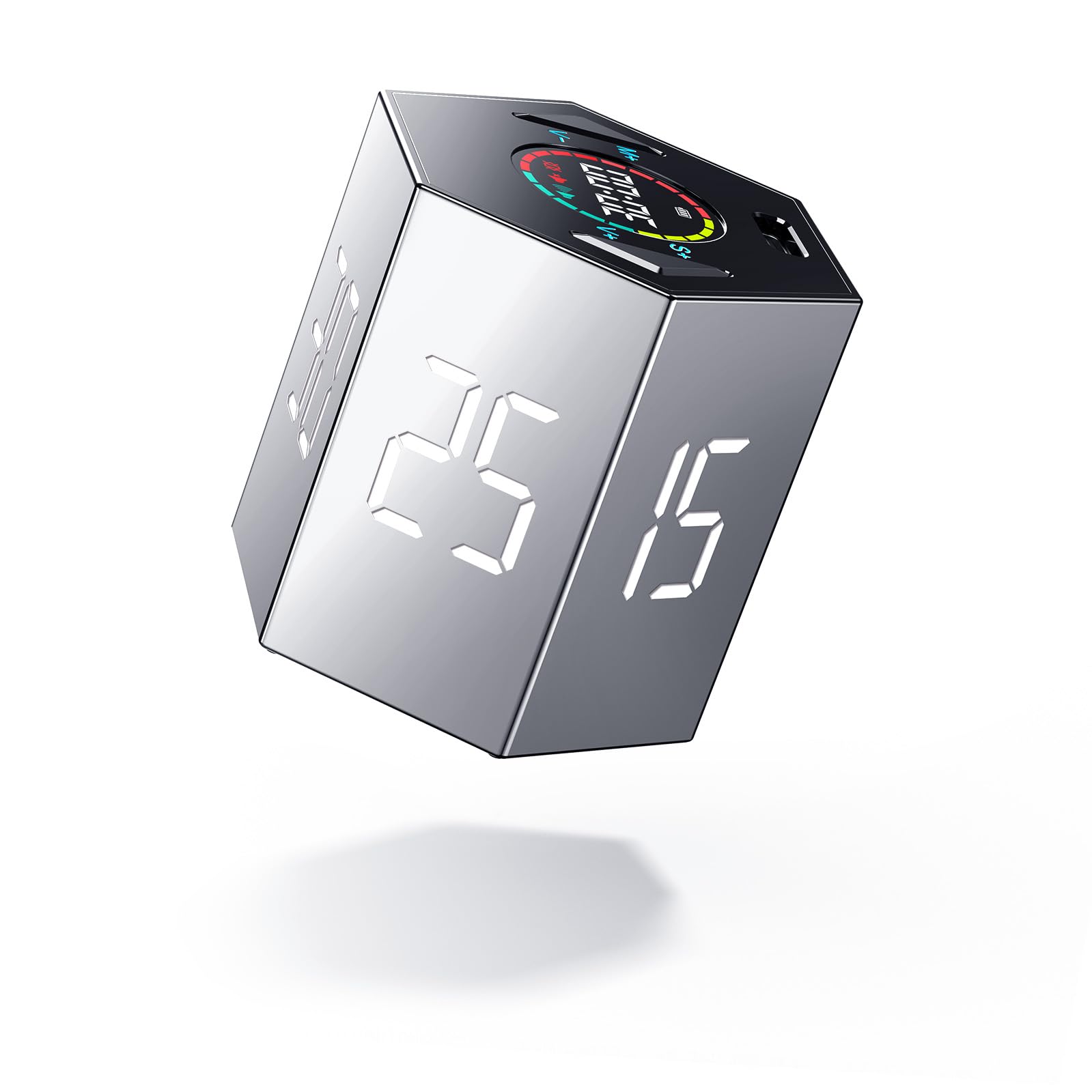 Amazon｜【TickTime・新時代のデジタルタイマー】正六角柱 ポモドーロ