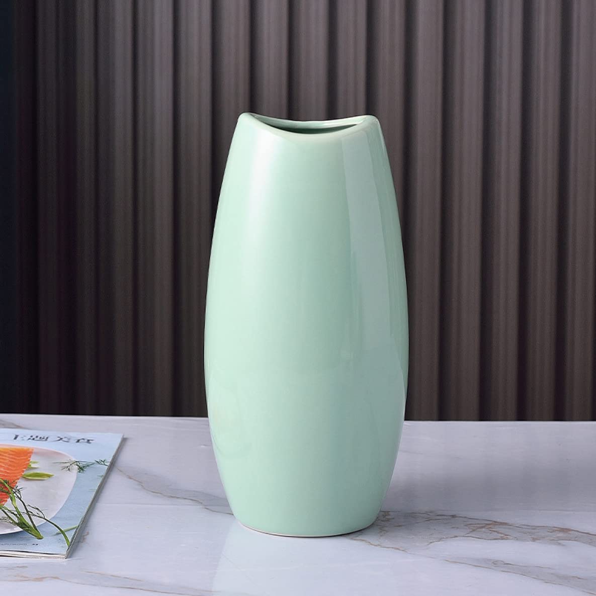 青緑色の陶器花瓶 青緑色 陶器 花瓶 約25cm 青緑色 陶器 花瓶 約25cm 青緑色 陶器 花瓶