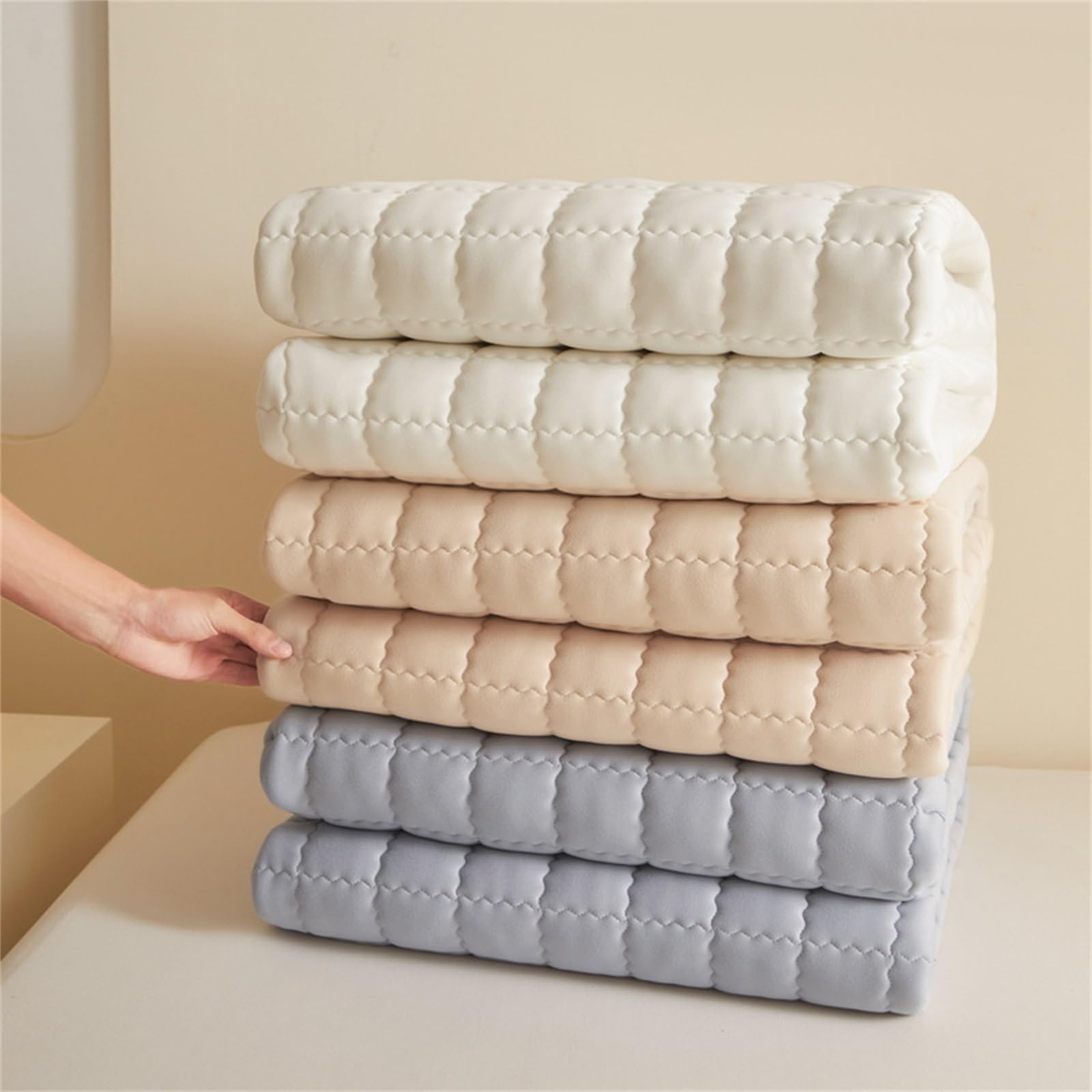 Japoński materac futon zwijana mata do spania antypoślizgowa i oddychająca idealna dla gości akademików studenckich sofy/fotele kempingowe (srebrny 150 x 200 cm)