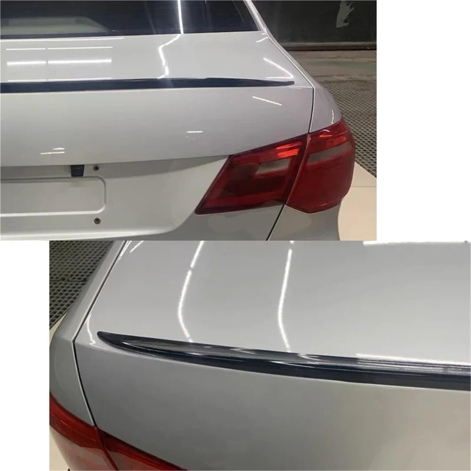 Für Jetta Mk6 2011 2012 2013 2014 2015 2016 2017 2018 Hinten Stamm Lip Flügel. Aufpralllippe Karosserielippe