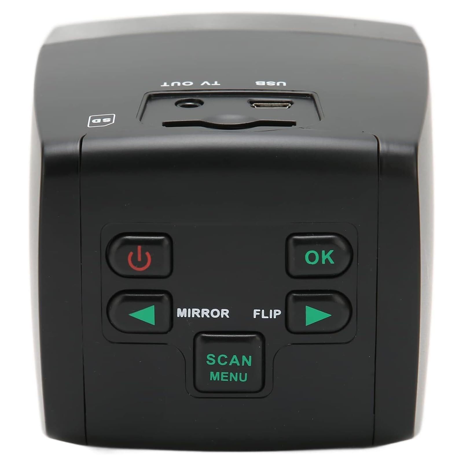 Scanner Fotografico, Mini Scanner per Diapositive di pellicole digitali, converte 135, 126 kpk, 110, 8, Monocromatico, Diapositive in Immagini JPEG da 22 megapixel, Regolazione Automatica dell'espos
