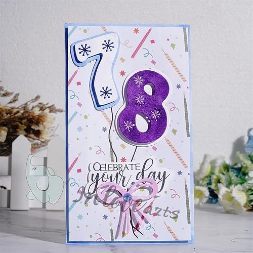 Miniatura 6 de Kokorosa Troqueles para álbumes de recortes, troqueles de corte de arte de borde ondulado, troqueles de corte de metal para manualidades, troqueles