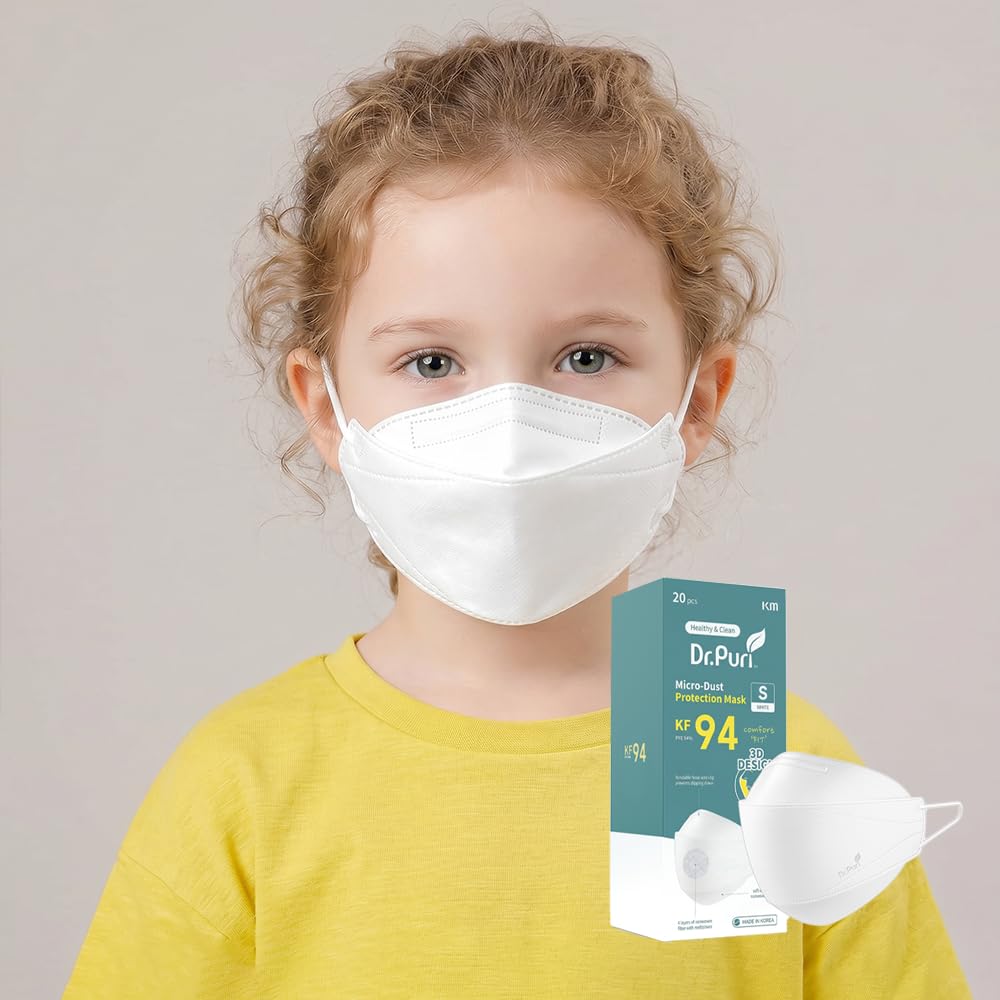 Dr.Puri [20 Pack New Micro-Dust Protection Face Premium Mask (KF94