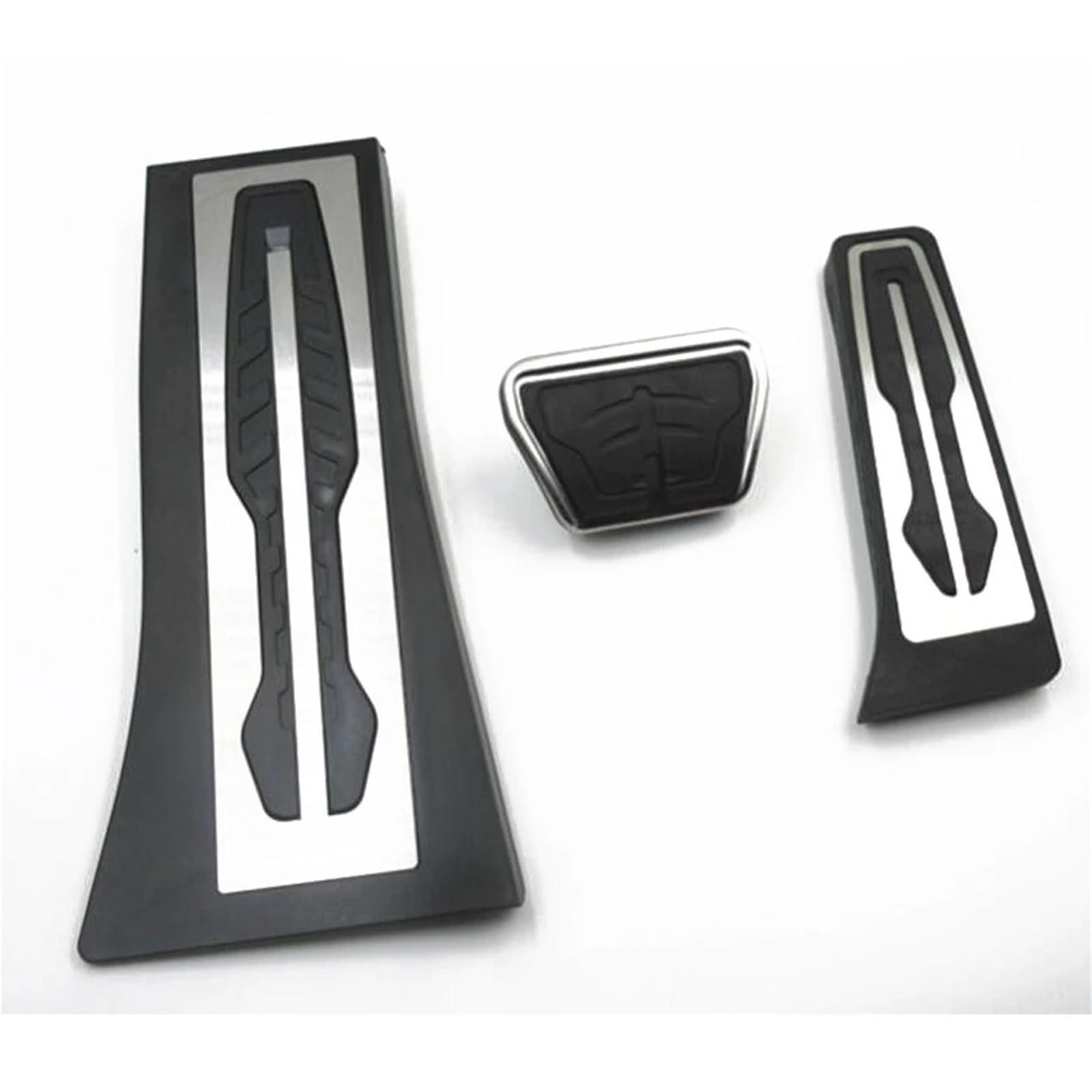 Freno Accelerator Pedali Per BMW Per X5 Per X6 F15 F16 E70 E71 E72 Pedaliera Accessori Auto LHD Gas Carburante Freno Poggiapiedi Piastra Pedaliera AT(AT with rest)
