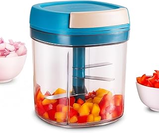 Wonderchef Pulse Vegetable String
                            Chopper | Vegetable Cutter | 900ml | 6 Sharp
                            Stainless-steel Blades for Precise
                            Cutting...