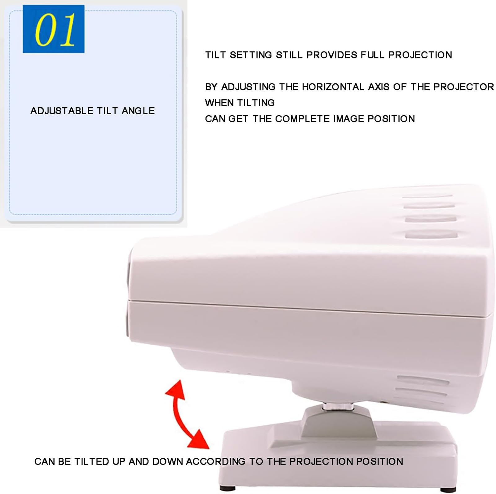 Vision-Optometrie-Ausrüstung, Augenkarten-Projektor, Fernbedienung, 30 verschiedene Optotypen, 2 Sätze Programmschaltung,