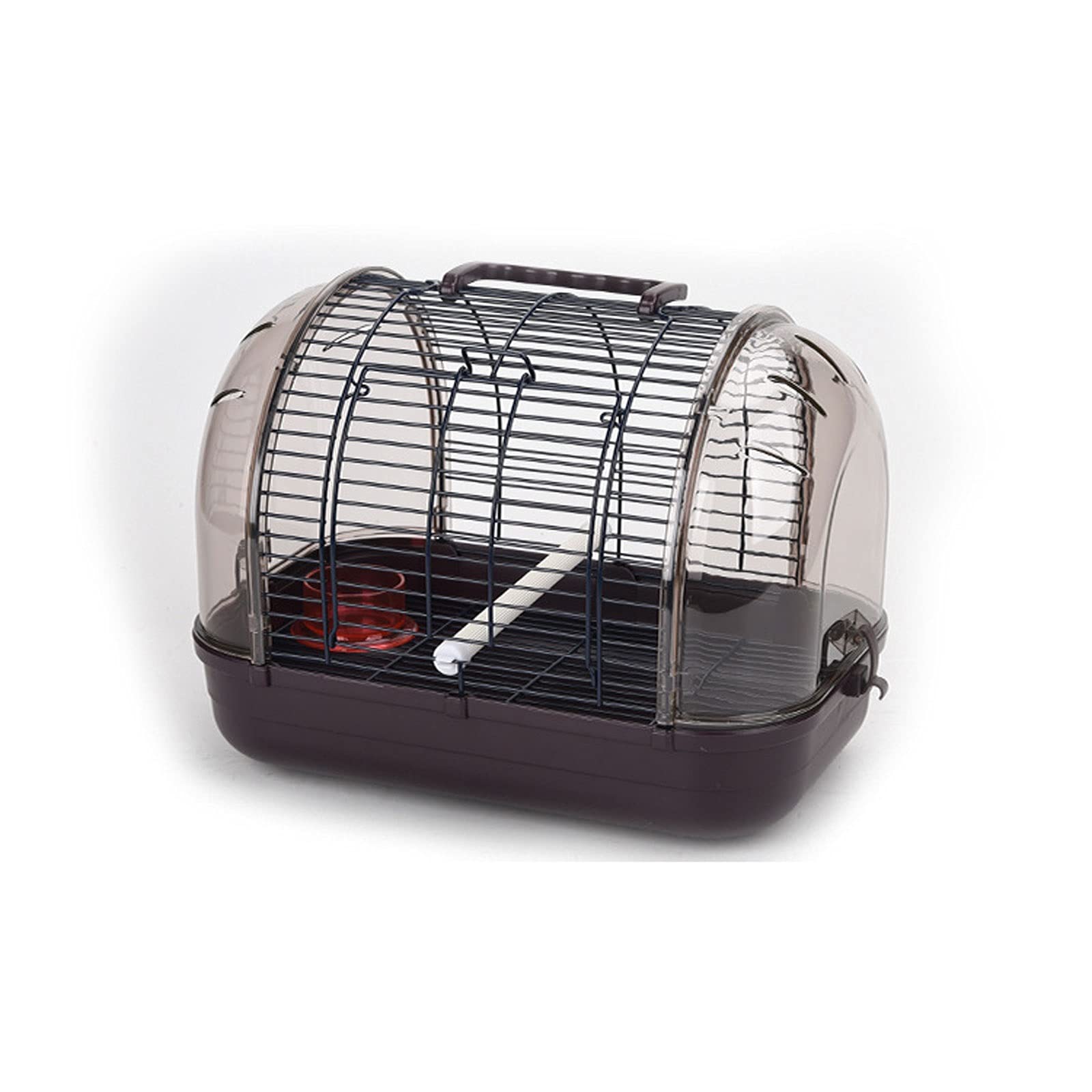 Cage de voyage pour oiseaux facile à nettoyer pour perruche