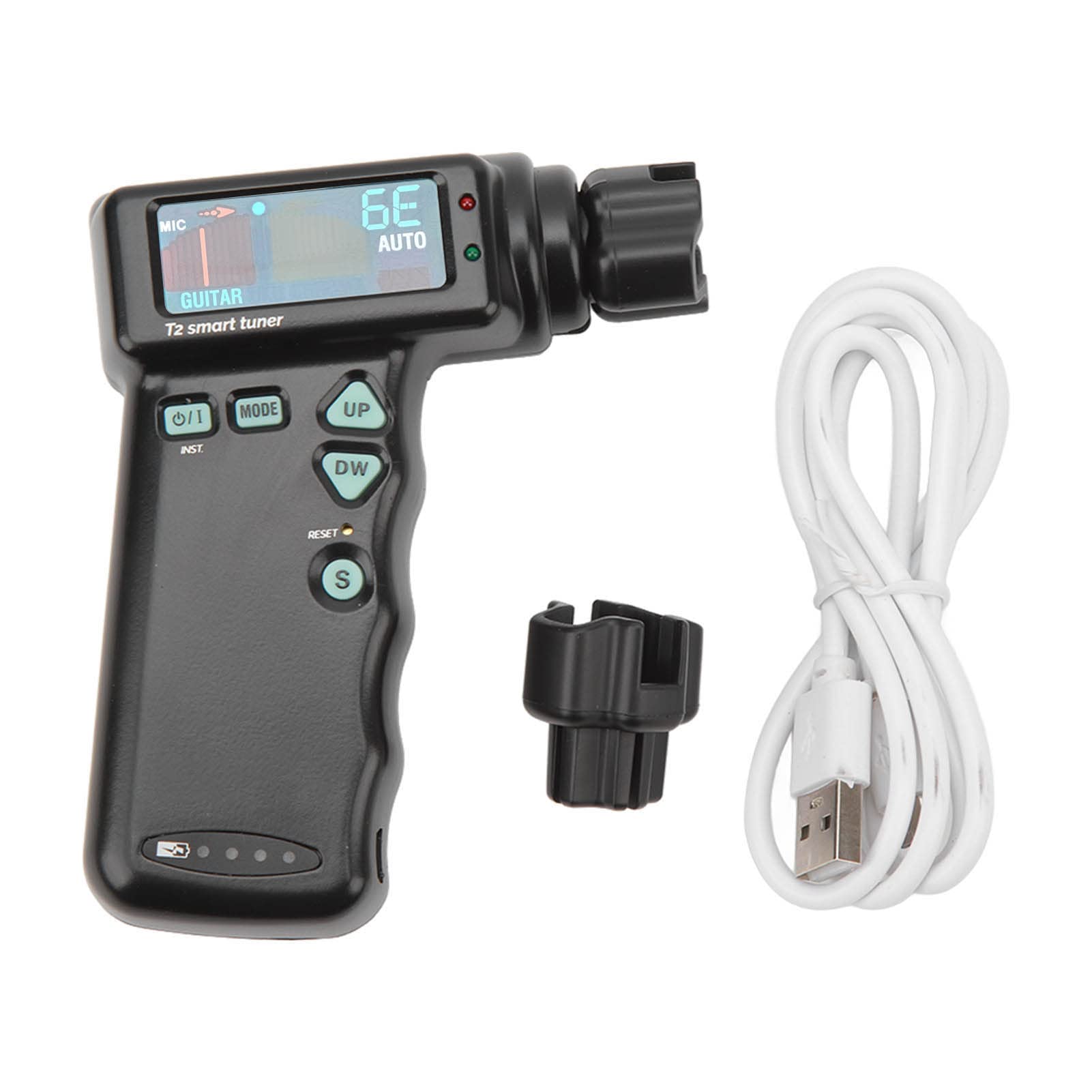 Haofy Avvolgitore Automatico Intelligente per Chitarra con Display a Colori e Sintonizzatore Veloce per Chitarra acustica. Batteria da 2600 MAh