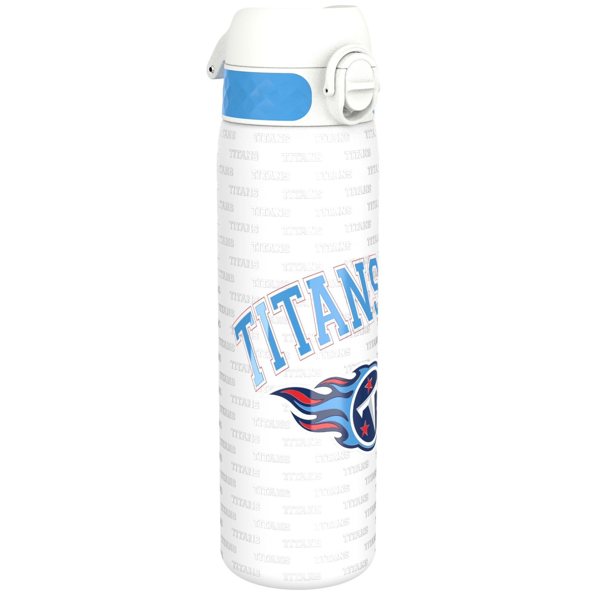 Ion8 Leak Proof Nfl Water Bottle, Stainless Steel, Tennessee Titans, 600Ml (20Oz)