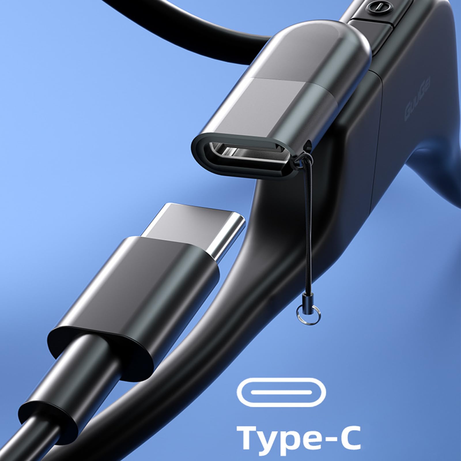 Charger Best Buy Câble Charge Magnétique 1m Pour Casque Shokz OpenRun Pro, Aeropex, OpenComm - 2 Câbles, Connexion Stable, USB ASC100 Charger