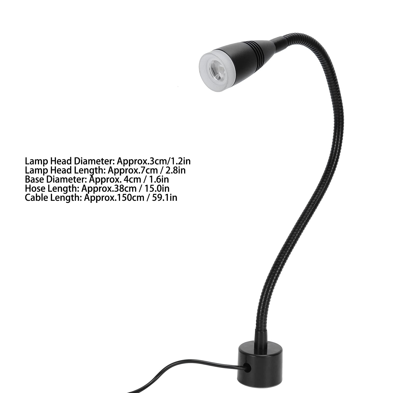 Lampe de travail à LED, lampe universelle pour machine-outil en aluminium haute luminosité étanche pour tour(Traduire)