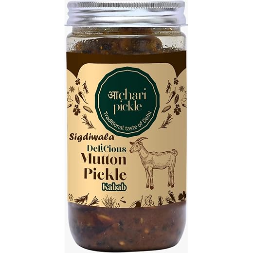 Homemade Kabab Mutton Pickle Sigdiwala 400 GM Delhi/North