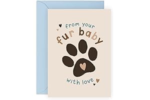 Dog Greeting Card for Happy Valentine's Day from Fur Baby