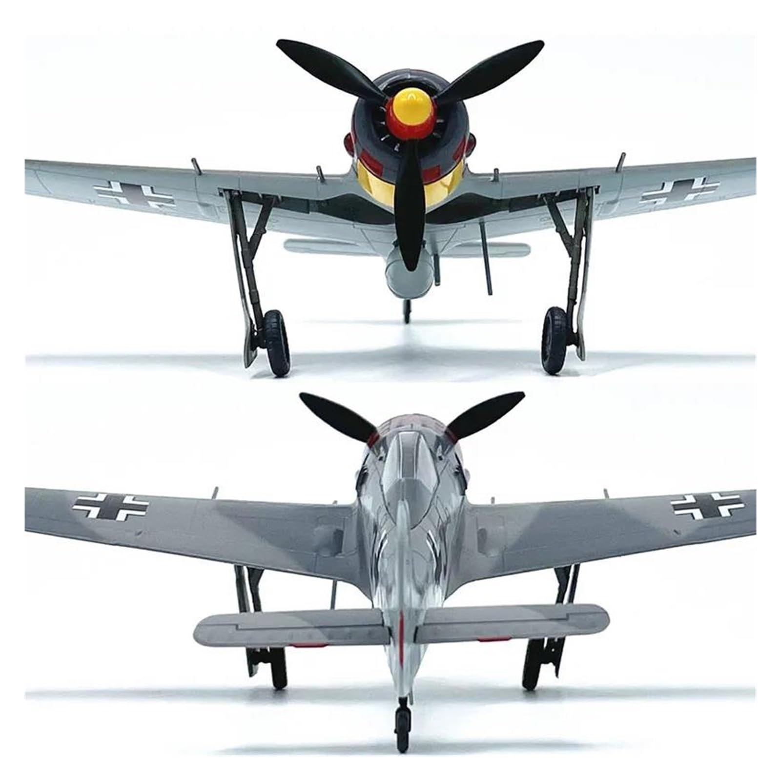 Pressofuso in Metallo pressofuso per Aereo in Scala 1:72 per FW190 A-6 Fighter Modello di Aeroplano finito Simulazione Giocattolo statico da Collezione per Raccolta ed Esposizione