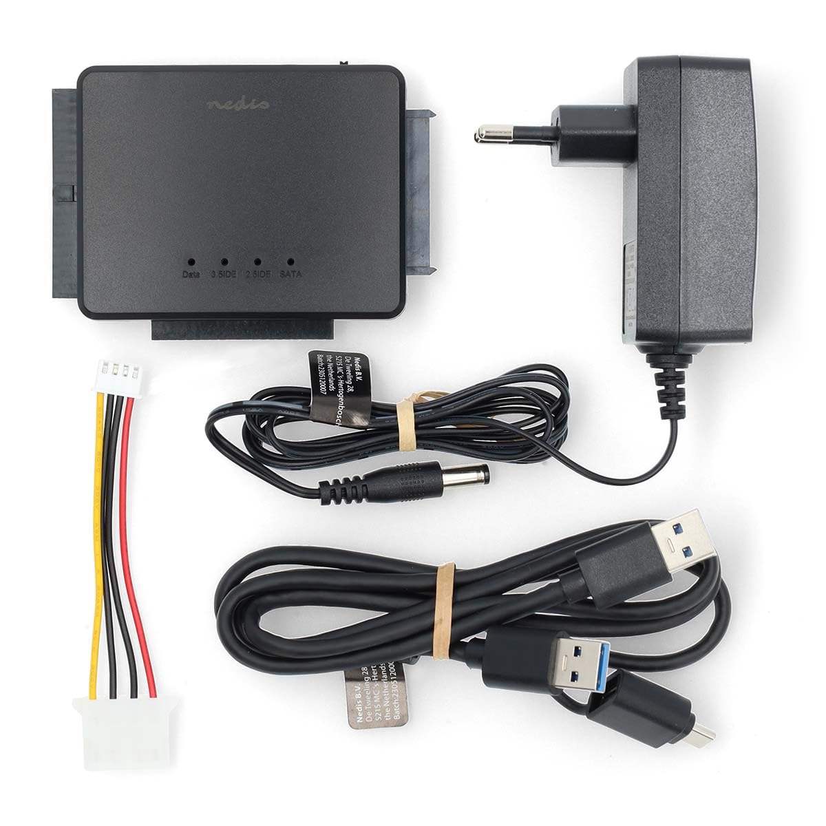 Alxu Adattatore IDE USB per 2,5/3,5 pollici HDD/SSD Disco Rigido USB
