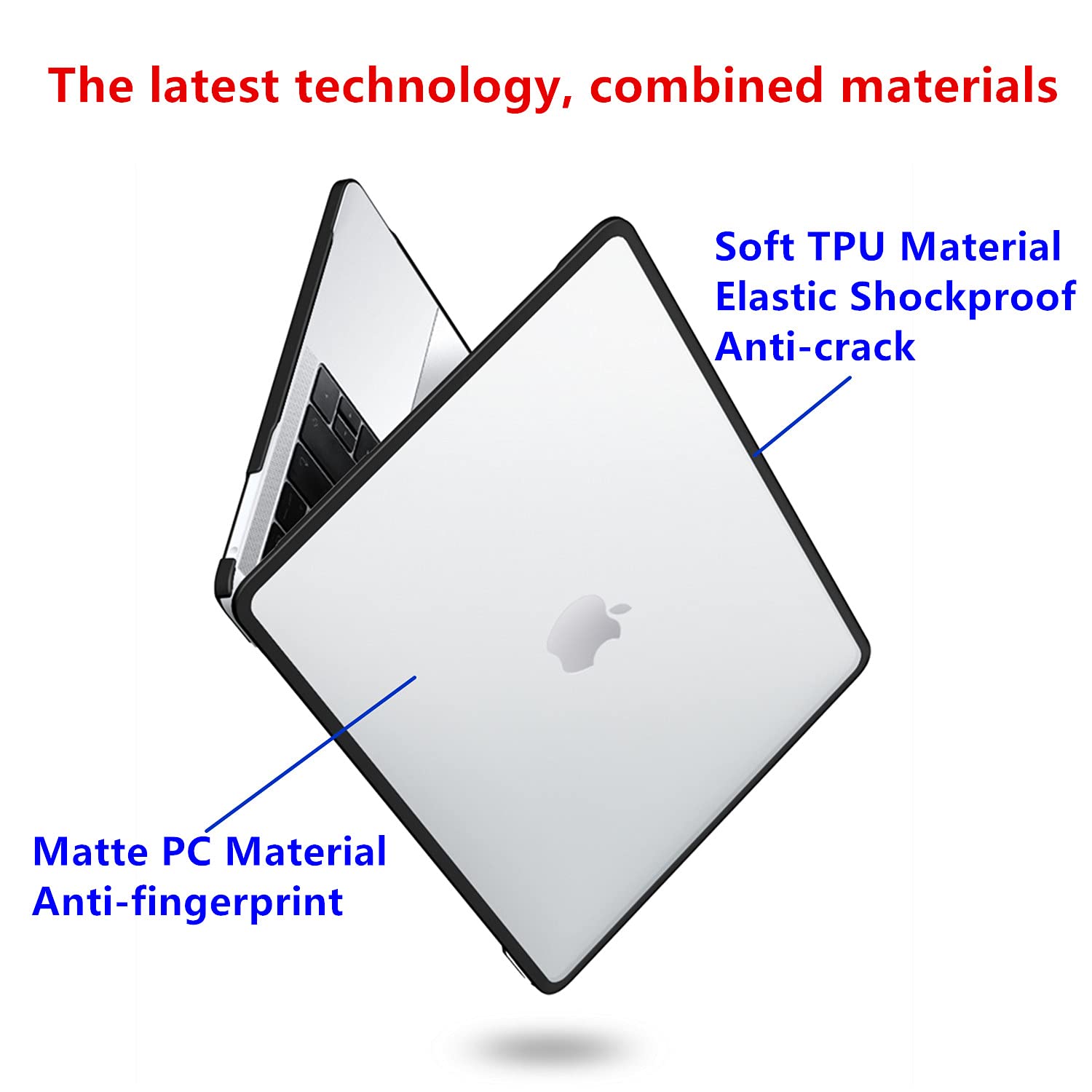 Se7enline Compatible with Apple MacBook Neo 13-inch Case 2026 Model A3404, Hard Shell & Washable Keyboard Cover, Anti-Scratch Anti-Drop Slim Fit Protective Case for Daily Use Travel,Frost Transparent — view 245