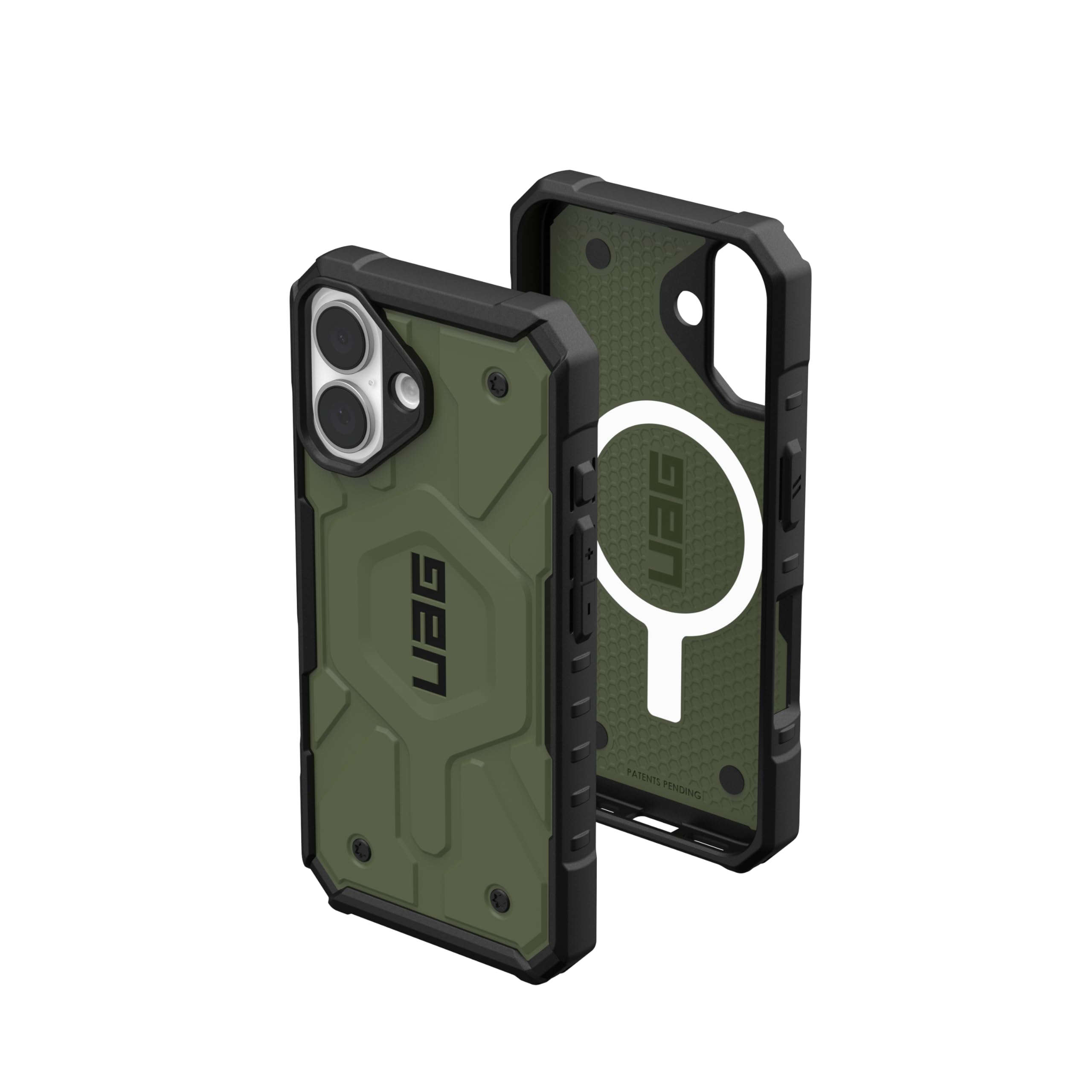URBAN ARMOR GEAR UAG Designed for iPhone 16 Case 6.1" Pathfinder - Compatible with MagSafe Charging Rugged Shockproof Anti-Slip Military Grade Protective Cover, Olive Drab
