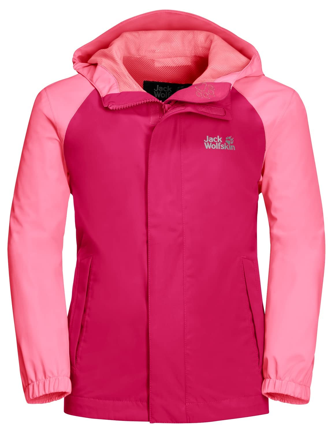 Jack Wolfskin Children's Tucan Jacket, Kids' Breathable Rain Jacket