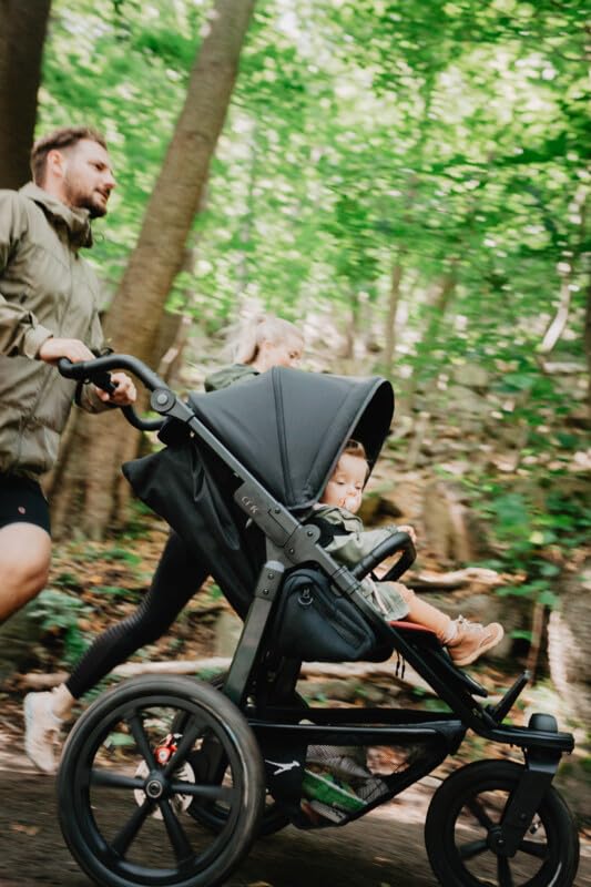 Zubehör (Kinderwagen und Buggys) Marke TFK. Modell Gestell Duo 2 - Rahmen + Schwalbe Luftrad-Set