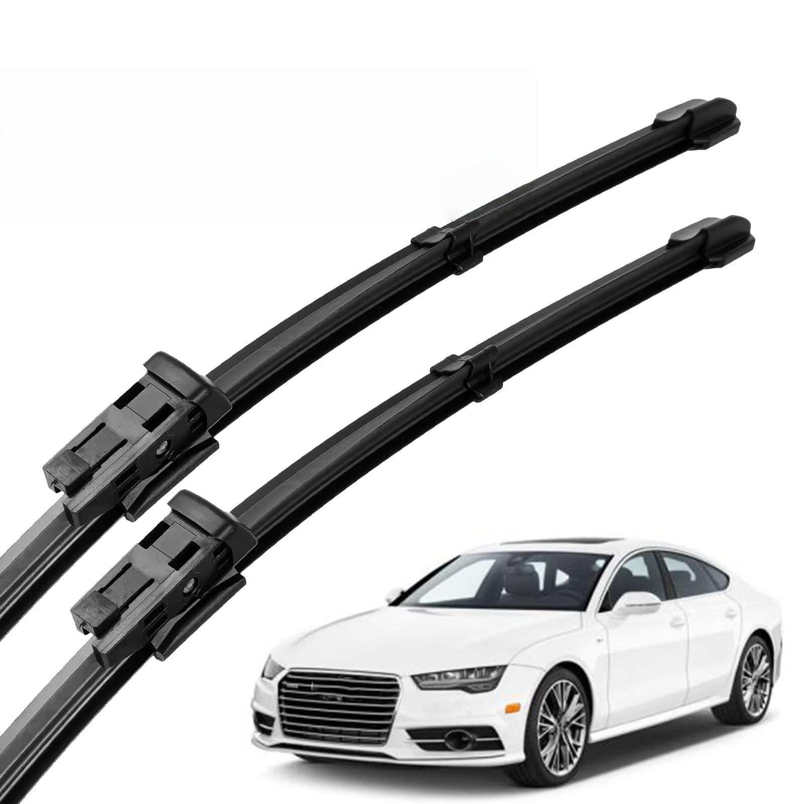 PAPEP Windscreen Wiper Blades for Audi A7 RS7 4G8 2010-2017 26"+20", Front Replacement Wipers OEM Quality Water Repellent Rubber Automotive Windshield