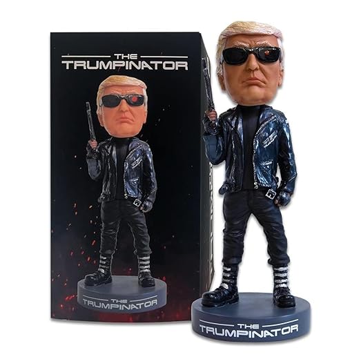 Proud Patriots The Trumpinator Bobblehead The #1 Patriotic & President Gift 2025 Birthday for Conservatives or Gag Gift for Liberals