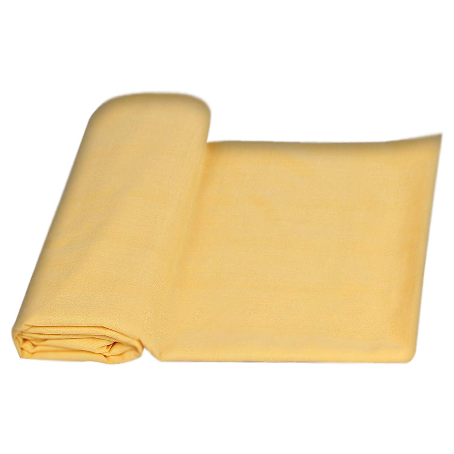 EthnicAlive Bhagalpuri Handloom Oraganic Exclusive Pure Bihar Brand Dull Lemon Chadar Blanket (Size 220x125cm) (Yellow)-image-23
