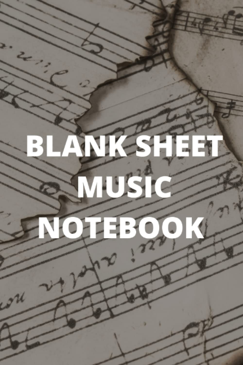 Music book blank sheet music book - 100 pages