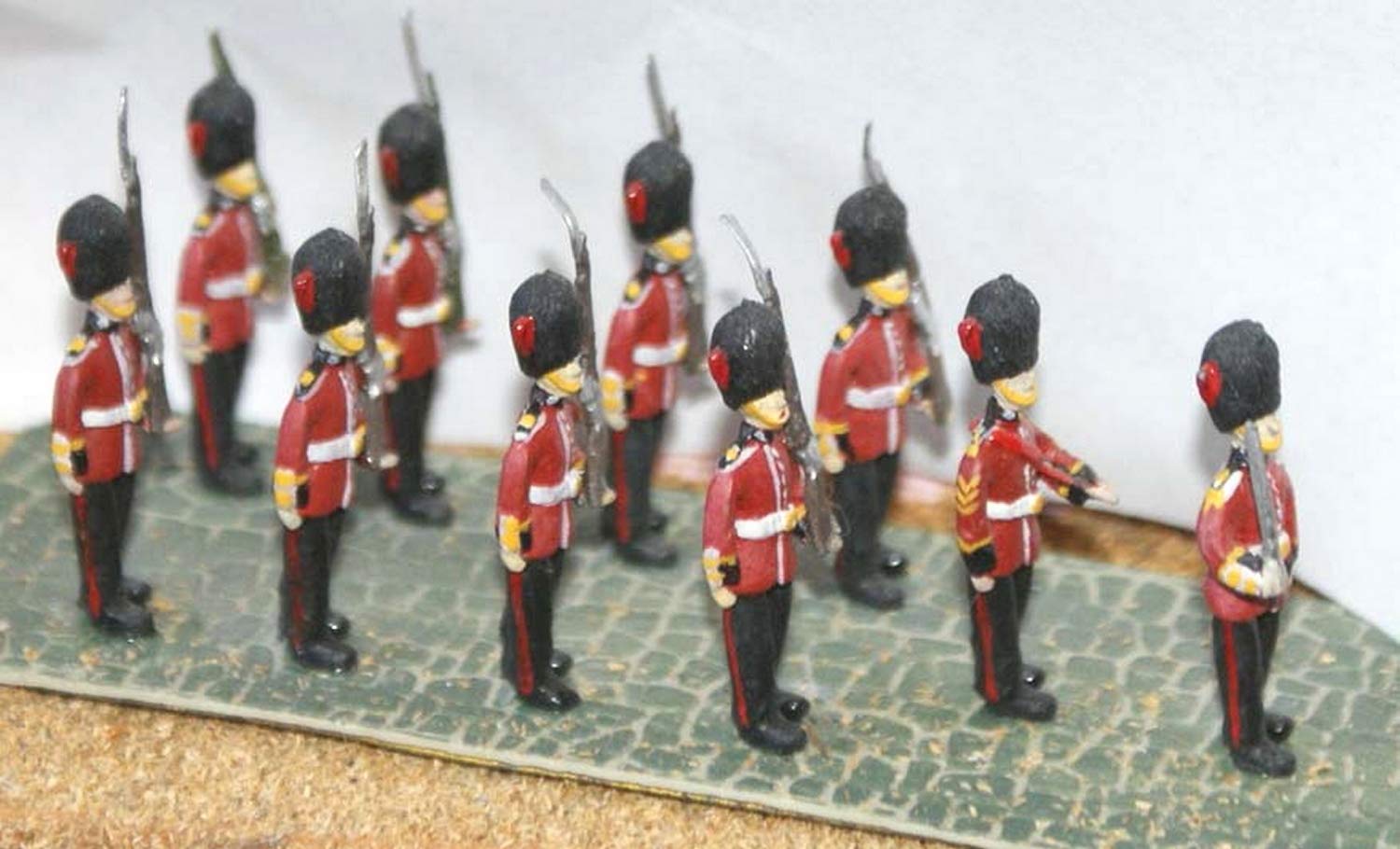 Langley Models 10 Grenadier Guards OO Scale Metal Model Painted F12P