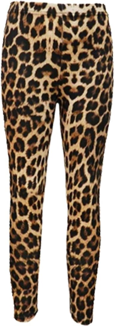 kids leopard tights