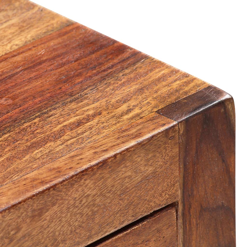 Genérico Mesita de Noche de Madera Maciza de Acacia 40x30x50 cm,Mobiliario,Mesas,Mesitas de noche-286407
