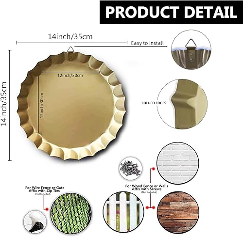 Miniatura 2 de Deao, Portugal - Portuguese Flag Decorations Sign - Novelty Bottle Caps Metal Tin Signs Cafe Beer Bar Decoration Plate 14'' Inches Wall Art Plaque