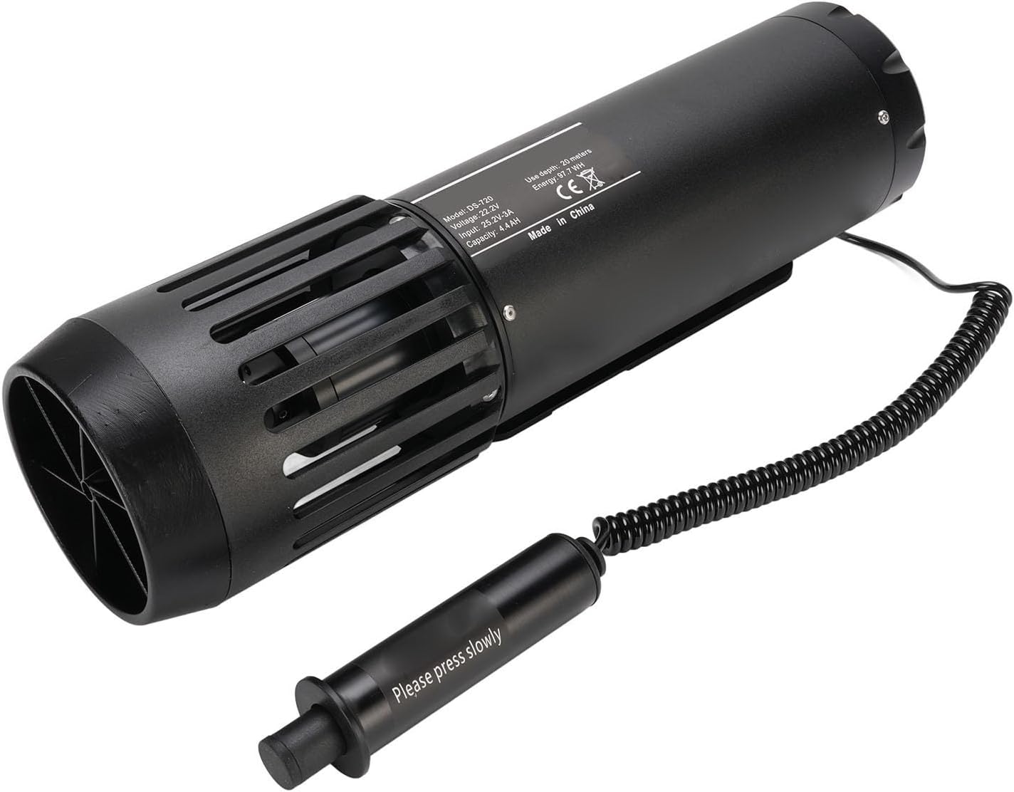 Dioche Underwater Scooter with 10KG Thrust for Diving Submersible Electric Scooter with Brushless Motor, Camera Mount, and Extended Battery Life for Snorkeling and Paddleboarding