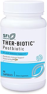 Klaire Labs SFI Health EpiCor - Immune Support Supplement with 500mg Saccharomyces Cerevisiae - Helps Balance Immune Function - Soy-Free, Gluten-Free (90 Vegetarian Capsules)