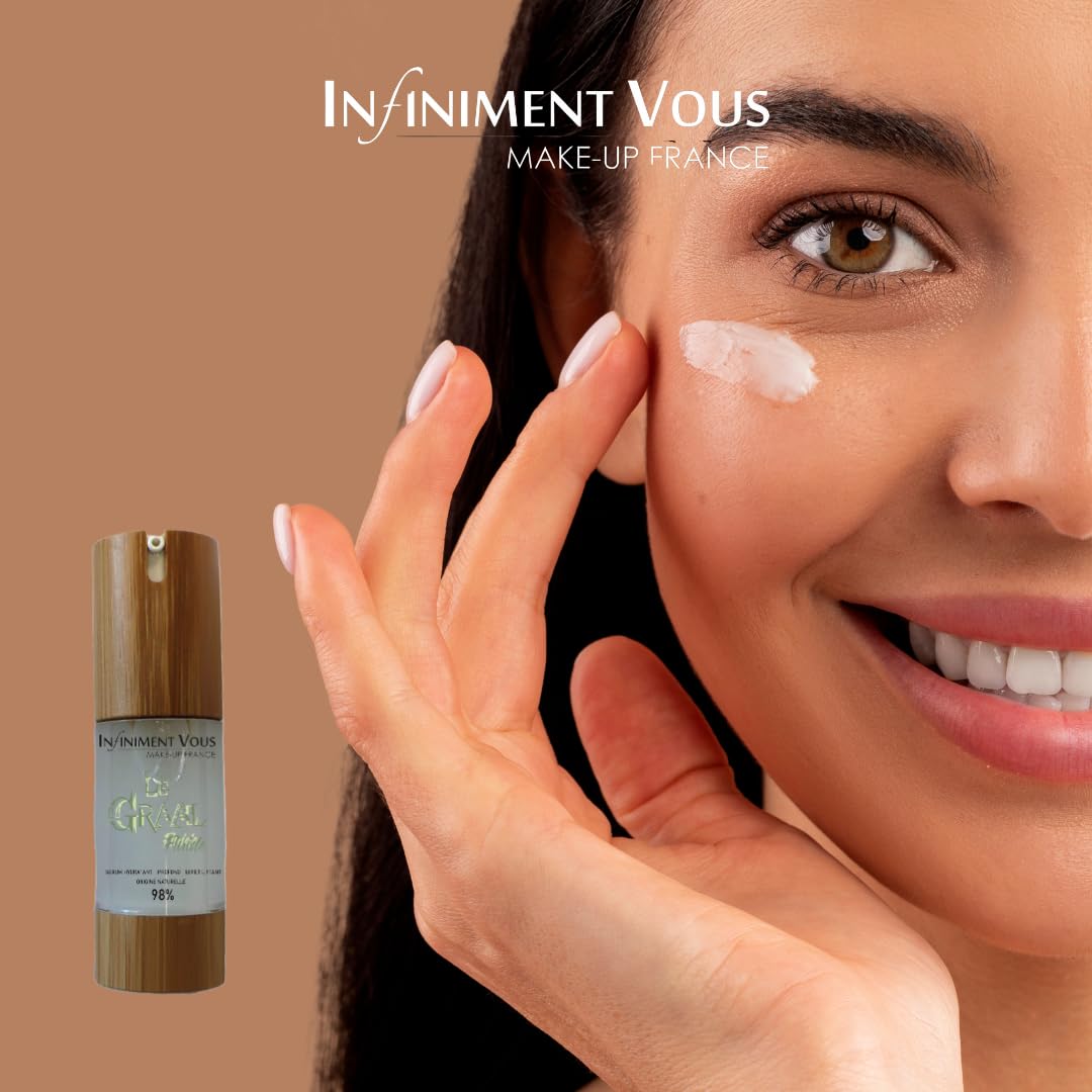 Infiniment Vous Make Up France - Siero Idratante Le Graal Fluido, siero viso, skincare, trattamenti per il viso, siero idratante viso, siero idratante all'acido ialuronico, prodotto in Francia.